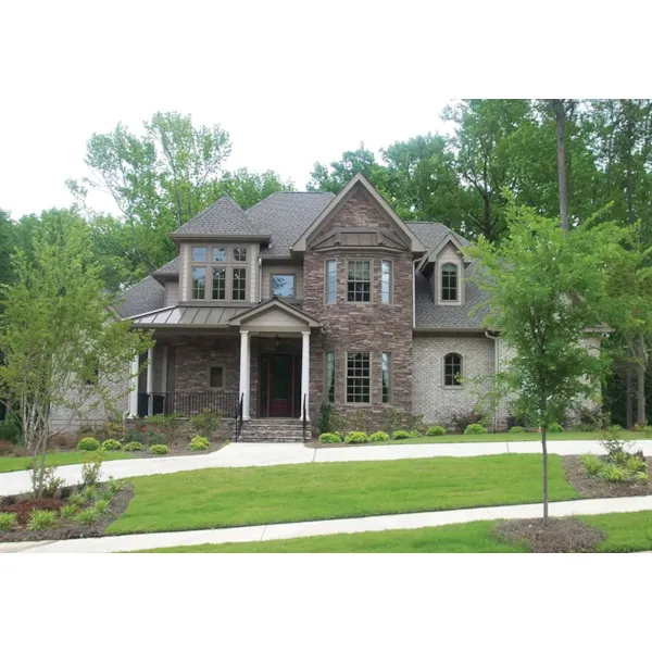 Amazing Bay Window With Balcony Above