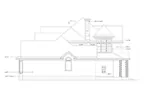 Sunbelt House Plan Left Elevation - Naperville European Style Home 026D-1324 - Shop House Plans and More