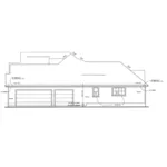 Ranch House Plan Right Elevation - Daley Two-Story Home 026D-1350 - Search House Plans and More