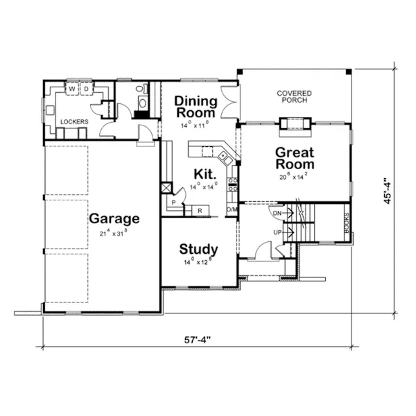 Country House Plan First Floor - Noblesville Traditional Home 026D-1416 - Shop House Plans and More