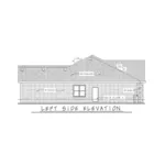 Traditional House Plan Left Elevation - Larkwood European Ranch Home 026D-1673 - Shop House Plans and More