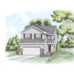 House Plan Front of Home 026D-1692