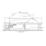 Southern House Plan Left Elevation - Stilson Craftsman Home 026D-1699 - Shop House Plans and More