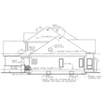 Southern House Plan Right Elevation - Stilson Craftsman Home 026D-1699 - Shop House Plans and More