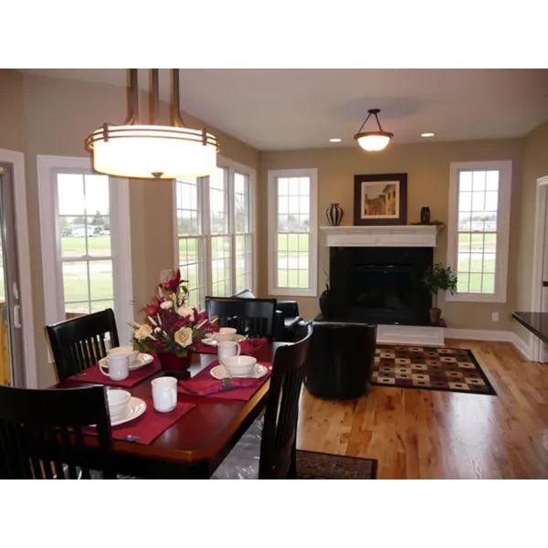 Traditional House Plan Dining Room Photo 02 - Rowley Ranch Home 026D-1719 - Shop House Plans and More