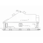 Country House Plan Left Elevation - Garrison Pass Country Ranch Home 026D-1722 - Search House Plans and More