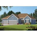 House Plan Front of Home 026D-1735