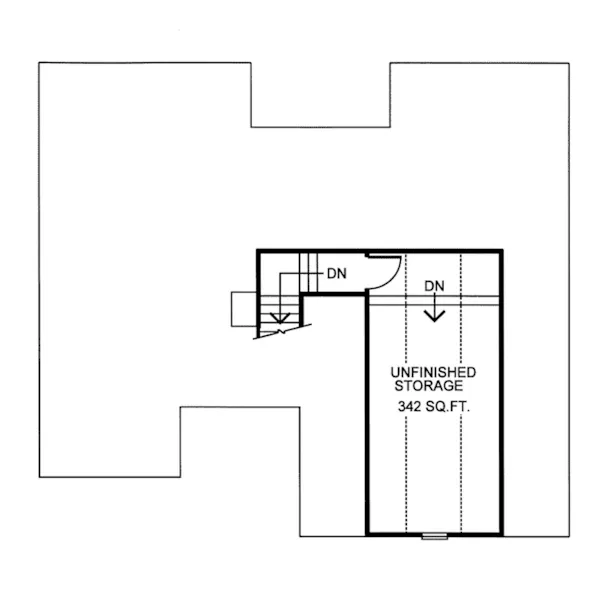 Traditional House Plan Optional Second Floor - Epley Country Home 026D-1796 - Search House Plans and More