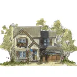 Craftsman Home Surrounded With Rustic Style