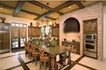Southern House Plan Kitchen Photo 01 - Southern Comfort Luxury Home 026D-1856 - Shop House Plans and More