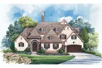 Luxury House Plan Front of House 026D-1857