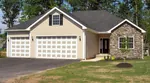 Traditional House Plan Front of House 026D-1860