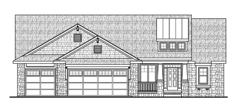 Country House Plan Front of Home - 026D-1865 - Shop House Plans and More