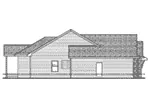 Country House Plan Left Elevation - 026D-1865 - Shop House Plans and More