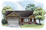 Traditional House Plan Front Image - 026D-1868 - Shop House Plans and More