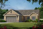 Traditional House Plan Front of House 026D-1868