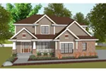 Bungalow House Plan Front Image - Warden Neoclassical Home 026D-1870 - Shop House Plans and More