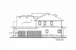 Traditional House Plan Right Elevation - Mosley Forest Traditional Home 026D-1872 - Shop House Plans and More