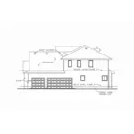 Country French House Plan Right Elevation - Mosley Forest Traditional Home 026D-1872 - Shop House Plans and More