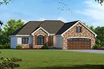 Country House Plan Front of House 026D-1875