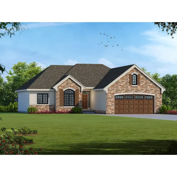 Country House Plan Front of Home - Dyers Dock Traditional Home 026D-1875 - Search House Plans and More