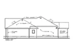 Traditional House Plan Right Elevation - Dyers Dock Traditional Home 026D-1875 - Search House Plans and More