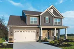 Traditional House Plan Front of House 026D-1876