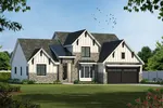 Craftsman House Plan Front of House 026D-1877