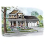 Traditional House Plan Front of Home - 026D-1883 - Shop House Plans and More