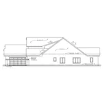 Country French House Plan Right Elevation - Dornewood Rustic Prairie Home 026D-1885 - Search House Plans and More