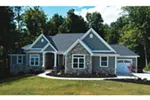 Craftsman House Plan Front Photo 01 - Roberts Mill Traditional Ranch Home 026D-1890 - Shop House Plans and More
