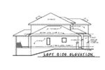 Prairie House Plan Left Elevation - Wyndemere Bay Neoclassical Home 026D-1893 - Shop House Plans and More