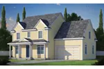 Farmhouse Plan Front of Home - 026D-1903 - Shop House Plans and More