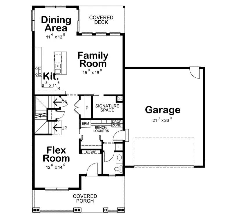 Country House Plan First Floor - 026D-1908 - Shop House Plans and More