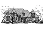 European House Plan Front Image of House - 026D-1911 - Shop House Plans and More