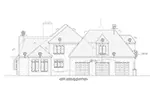 Traditional House Plan Left Elevation - 026D-1911 - Shop House Plans and More