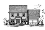 Farmhouse Plan Front Image of House - 026D-1912 - Shop House Plans and More