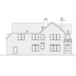 Mountain House Plan Left Elevation - Catori Modern Two-Story Home 026D-1913 - Search House Plans and More