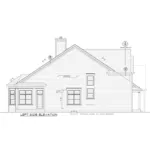 Country House Plan Left Elevation - Kent Hill Traditional Home 026D-1914 - Shop House Plans and More