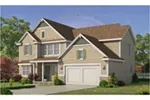 Traditional House Plan Front of House 026D-1920