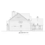 Country House Plan Left Elevation - Geyer Glen Craftsman Home 026D-1923 - Search House Plans and More