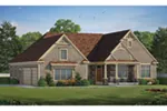 Craftsman House Plan Front of House 026D-1924