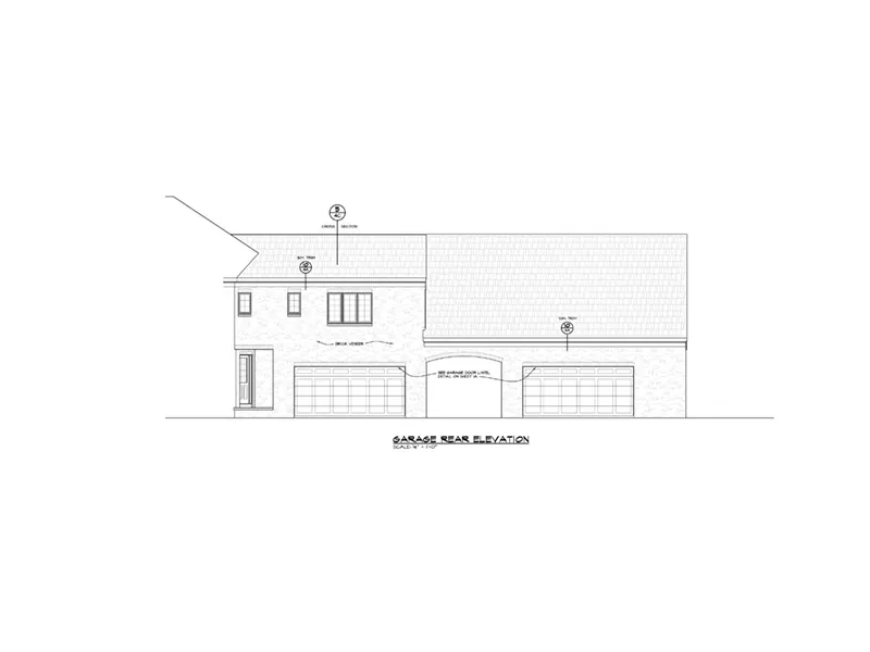 Traditional House Plan Garage Photo - 026D-1927 - Shop House Plans and More