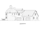 Traditional House Plan Left Elevation - 026D-1927 - Shop House Plans and More