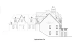 Traditional House Plan Right Elevation - 026D-1927 - Shop House Plans and More