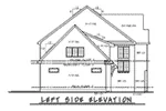 Bungalow House Plan Left Elevation - Norwich Traditional Home 026D-1931 - Shop House Plans and More