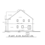 Bungalow House Plan Right Elevation - Norwich Traditional Home 026D-1931 - Shop House Plans and More