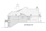 Ranch House Plan Left Elevation - Autumn Gate Ranch Home 026D-1935 - Search House Plans and More