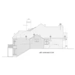 Craftsman House Plan Left Elevation - Autumn Gate Ranch Home 026D-1935 - Search House Plans and More