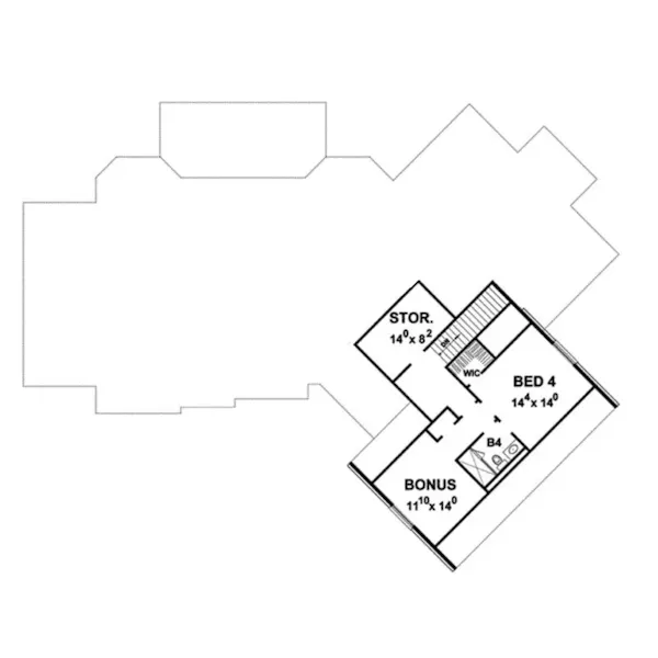 European House Plan Second Floor - Ryanwood Luxury Home 026D-1936 - Shop House Plans and More